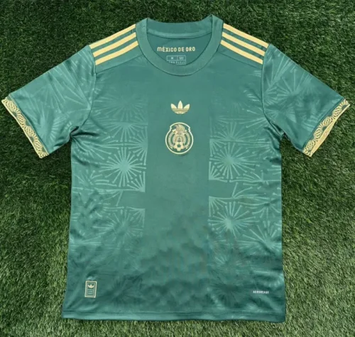 Mexico Gold Men Jersey 25/26 Green