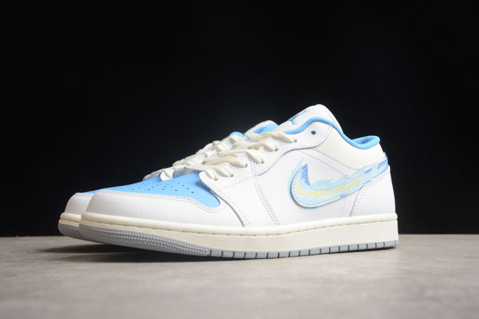 Air Jordan 1 Low Se Wmns Just Skate University Blue FJ7219 441