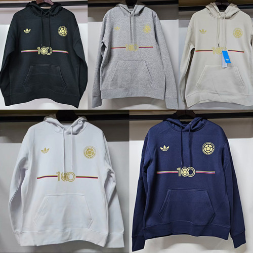 Colombia 24 Anniversary Jersey Hoodie Long Sleeve 24/25