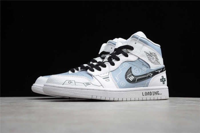 Air Jordan 1 Mid “PS5” 554724-129