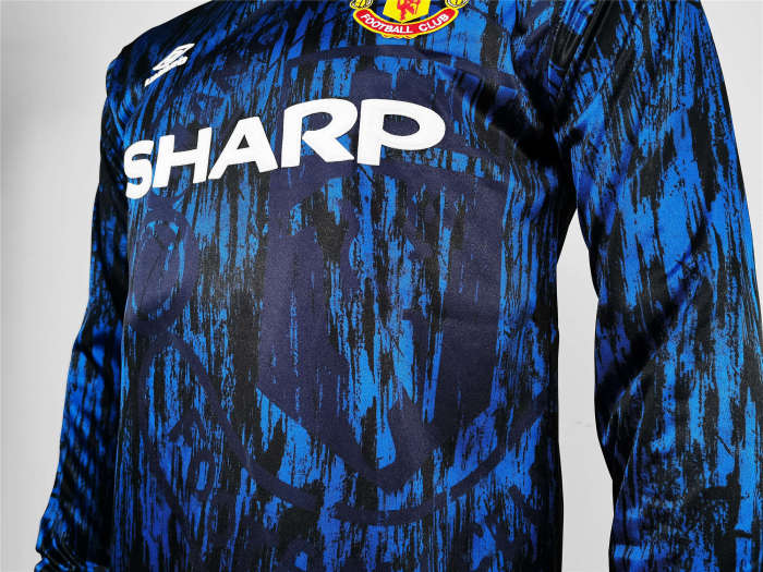 Manchester United Away Long Sleeve Retro Jersey 92/93