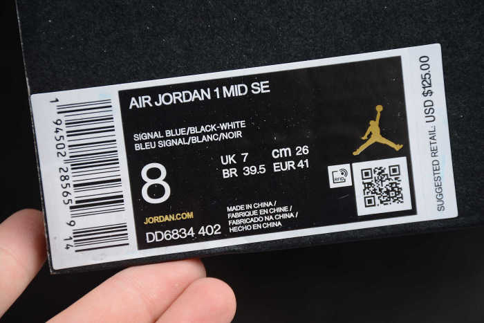 Air Jordan 1 SE Mid Signal Blue for sale online