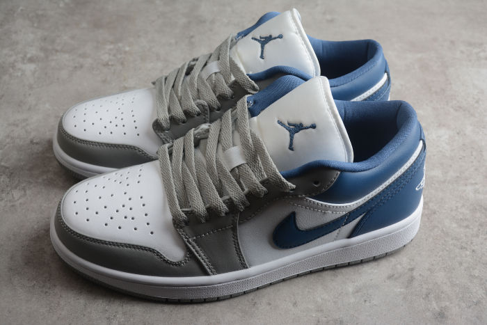 Air Jordan 1 Low “Stealth French Blue” DC0774-042