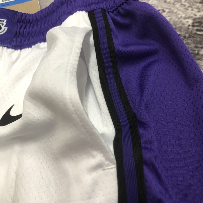 Los Angeles Lakers Team Basketball Shorts white City Edition 23/24