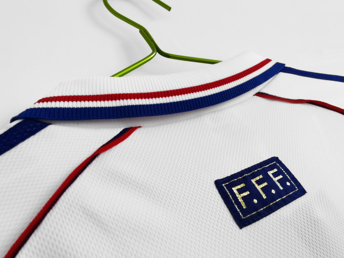 France Away Retro Jersey 1998