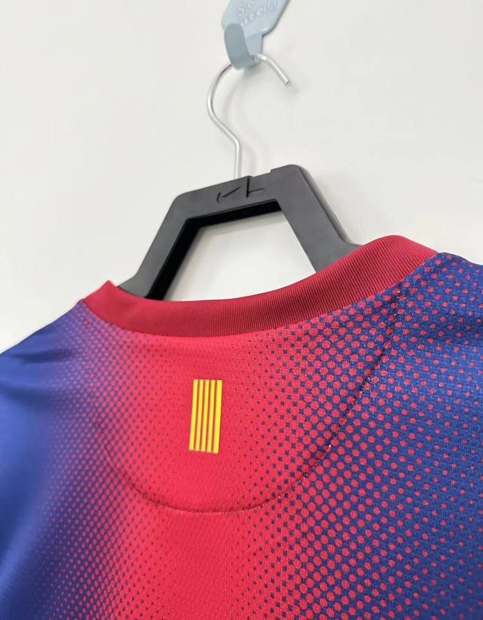 Barcelona Home Long Sleeve Retro Jersey 2012/13