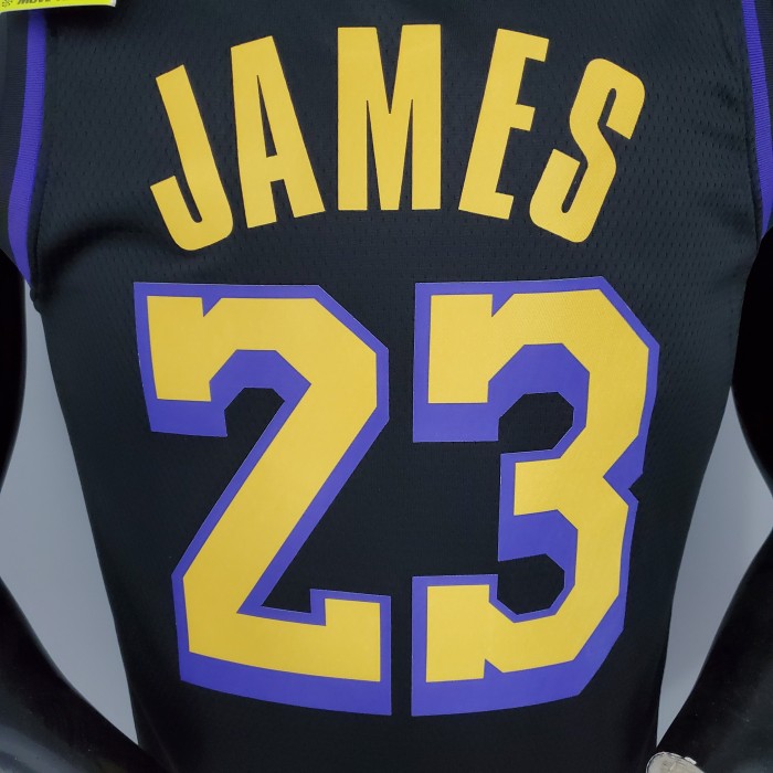 LeBron James Los Angeles Lakers 2020/21 Swingman Jersey Black