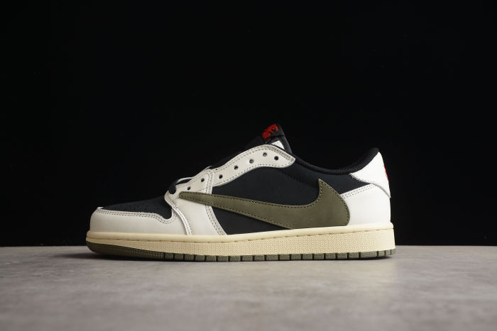 Air Jordan 1 Retro Low OG SP Travis Scott Olive DZ4137-106