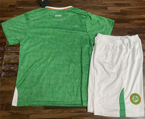 Ireland Euro 2024 Home Kids Suit