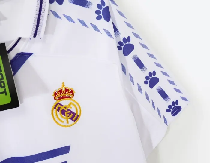 Real Madrid Home Retro Jersey 1996/97