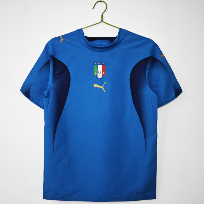 Italy Retro Home Jersey 2006