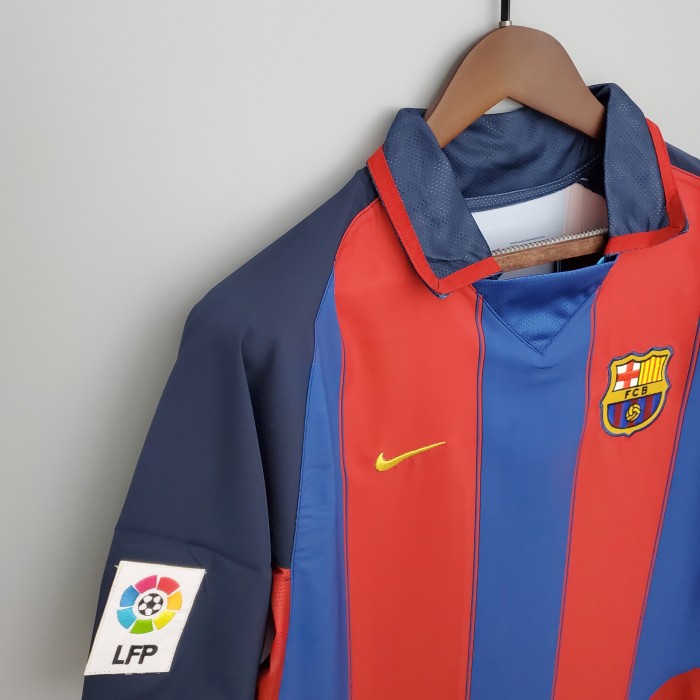 Barcelona Home Retro Jersey 2003/04