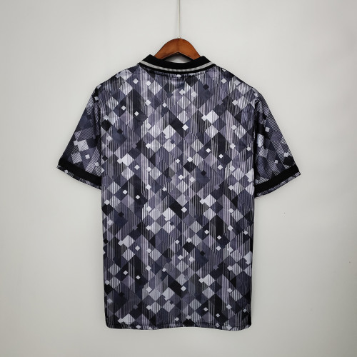 England 1990 Black Out Retro Jersey