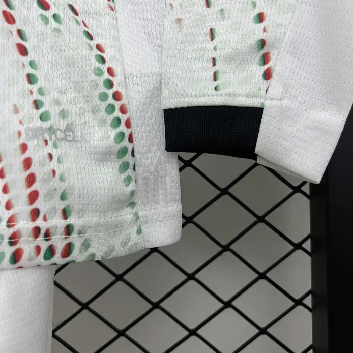 Portugal 2025 Away Long Sleeve Kids Suit