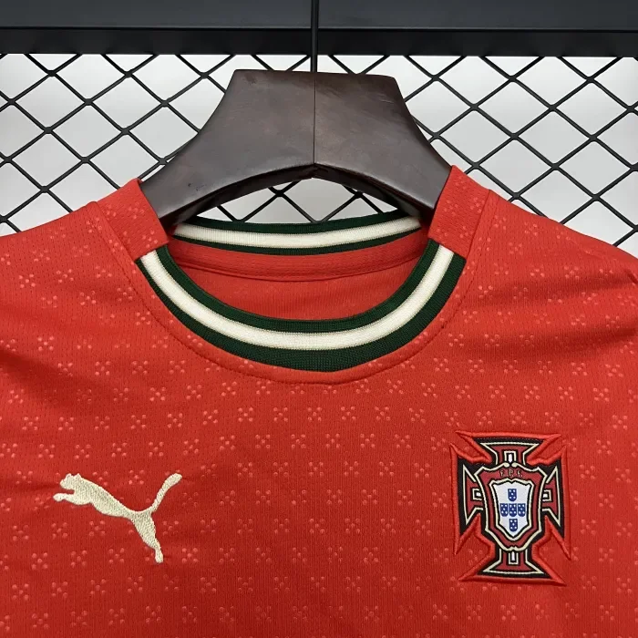 Portugal 2025 Home Long Sleeve Kids Suit