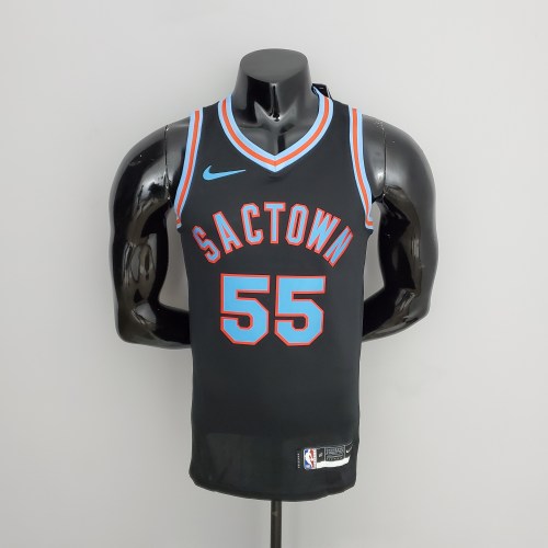 Jason Williams Sacramento Kings City Edition Swingman Jersey Black