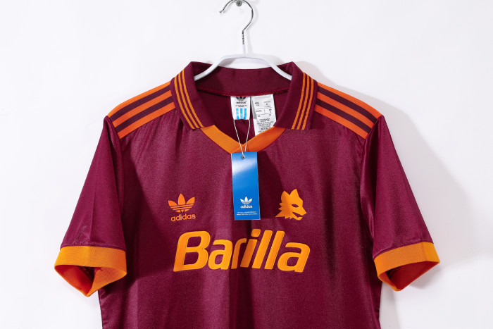 AS Roma Home Retro Jersey 1992/94