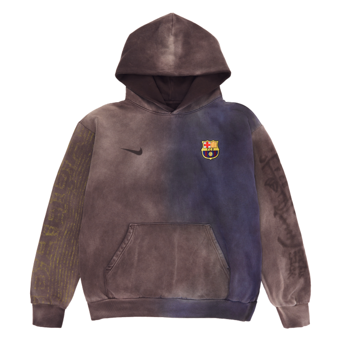 Barcelona X TRAVIS SCOTT Limited Edition SPLIT-DYE CREST HOODIE