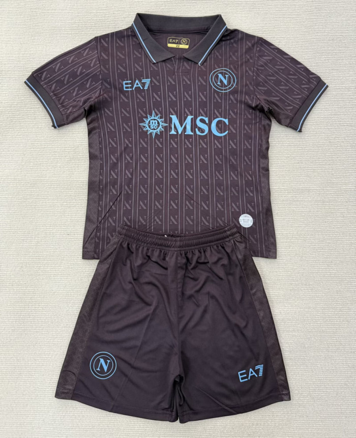 Napoli Third Kids Suit 25/26