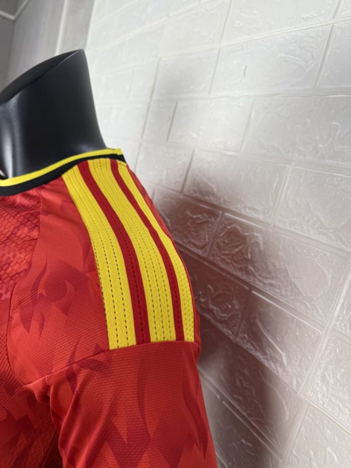 Belgium 2026 World Cup Home Player Version Men Jersey