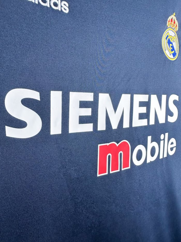 Real Madrid Away Retro Jersey 2003/04