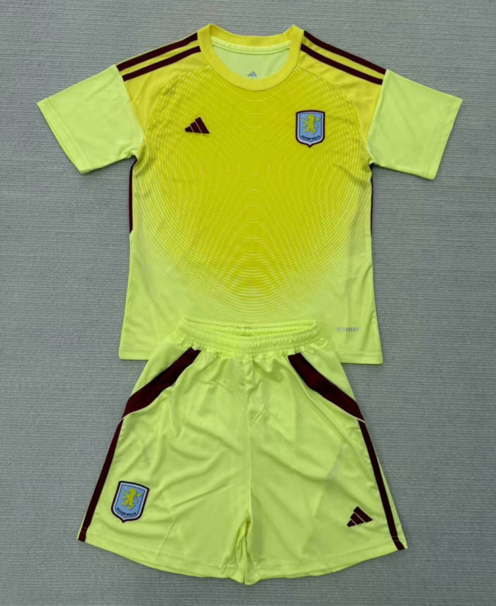 Aston Villa Goalkeeper Kids Suit 25/26