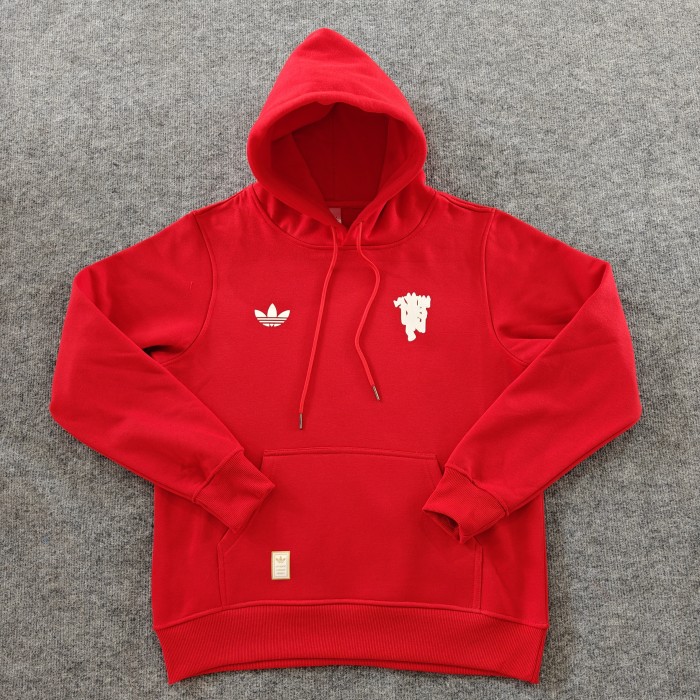 Manchester United Player fleece-lined Hoodie （Multiple colors）