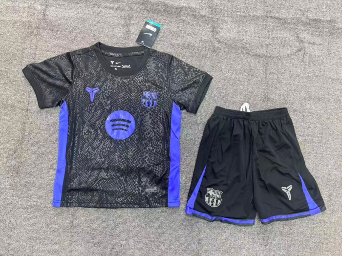 Barcelona x Kobe Bryant Pre-Match away Kids Suit 25/26