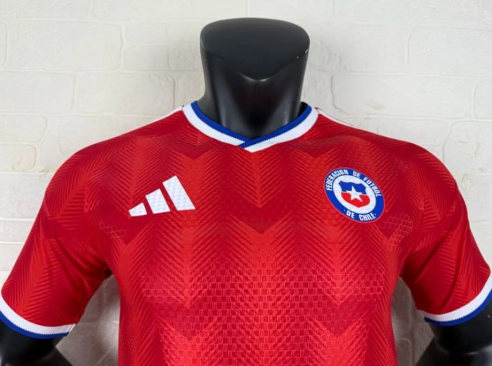Chile 2026 World Cup Home Player Man Jersey