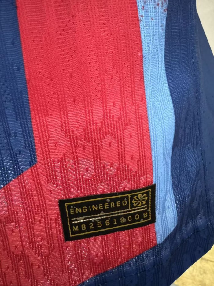 Barcelona 'El Clásico' Fourth Player Jersey 25/26