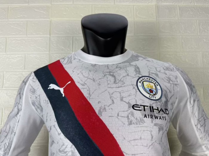 Manchester City KidSuper Player Version Long Sleeve Jersey 25/26