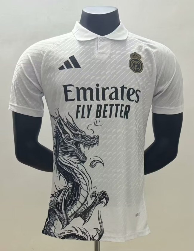 Real Madrid Dragon Pattern Player Jersey 25/26