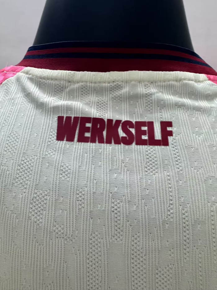 Bayer Leverkusen Away Man Player Jersey 25/26