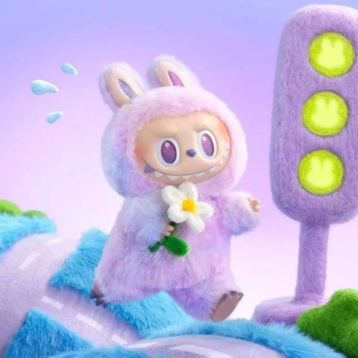 Labubu plush pendant Pop Mart blind box doll