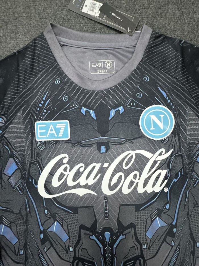 Napoli Gray Training  Man Jersey 25/26