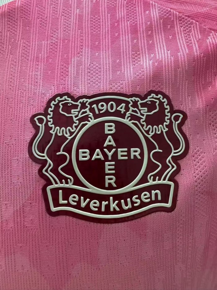 Bayer Leverkusen Away Man Player Jersey 25/26