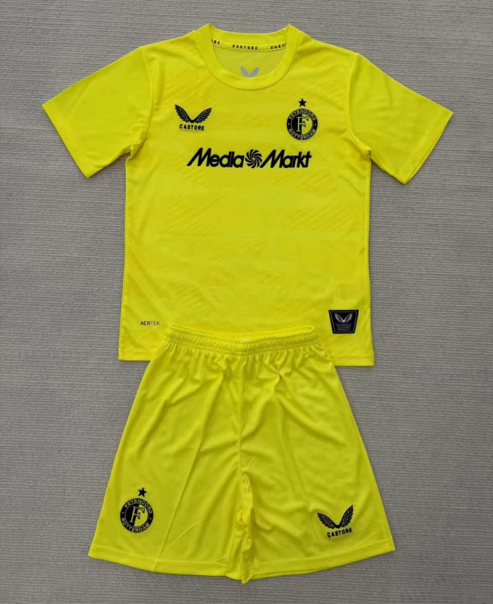 Feyenoord Rotterdam Goalkeeper Kids Suit 25/26