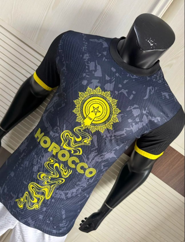 Morocco Black Player Jersey 24/25