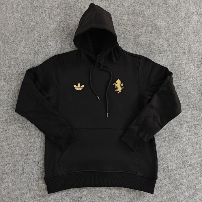 Juventus Retro fleece-lined Hoodie （Multiple colors）