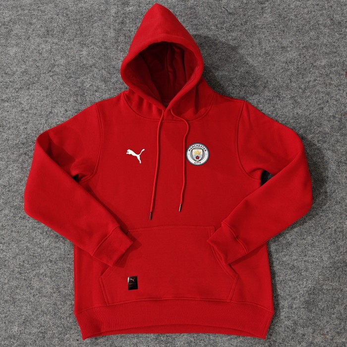 Manchester City Player fleece-lined Hoodie （Multiple colors）