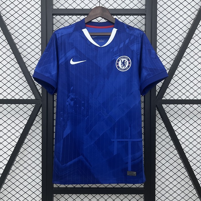 Chelsea Home World Champions 25 Man Jersey 25/26