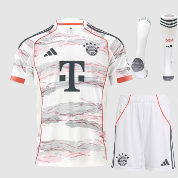 Bayern Munich Away Kids Suit & Socks 25/26