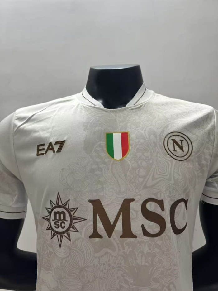 Napoli Away Man Player Jersey 25/26
