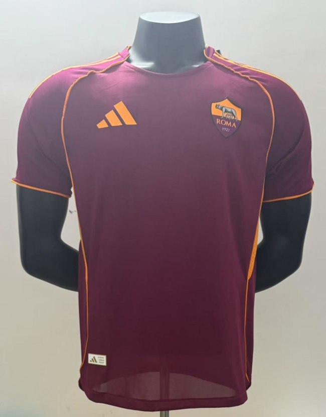 AS Roma Home Player Jersey 25/26