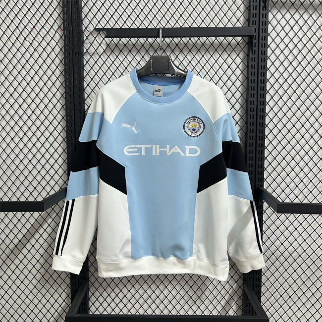 Manchester City Hoodless Sweatshirt Training  Jersey 25/26