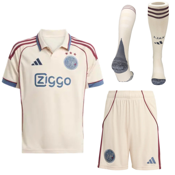 Ajax Third Kids Suit & Socks 25/26