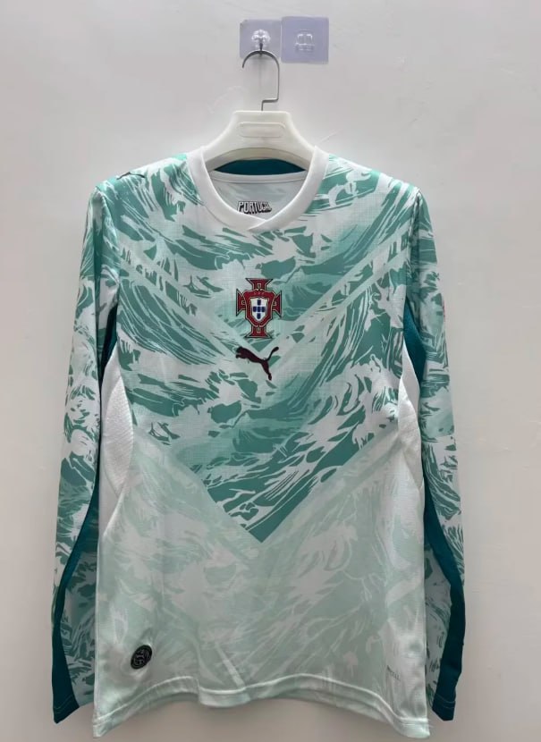 Portugal 2026 World Cup Away Man Long Sleeve Jersey