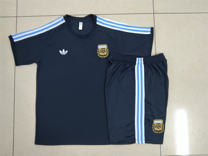 Argentina Training Short sleeve Suit 24/25