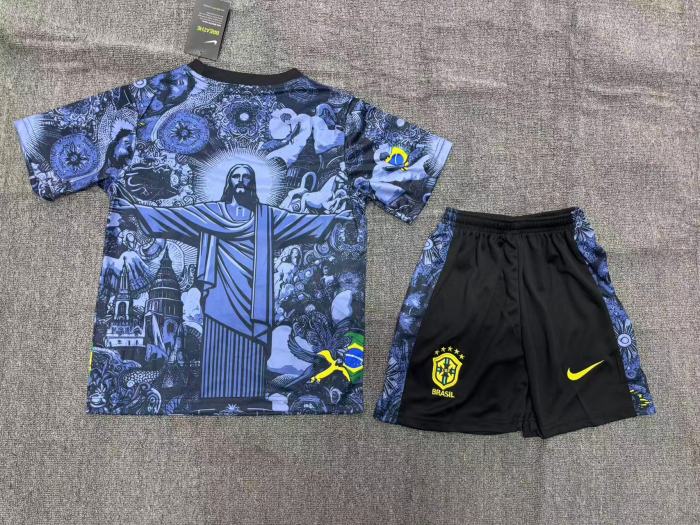 Brazil Blue Special Edition Kids Suit