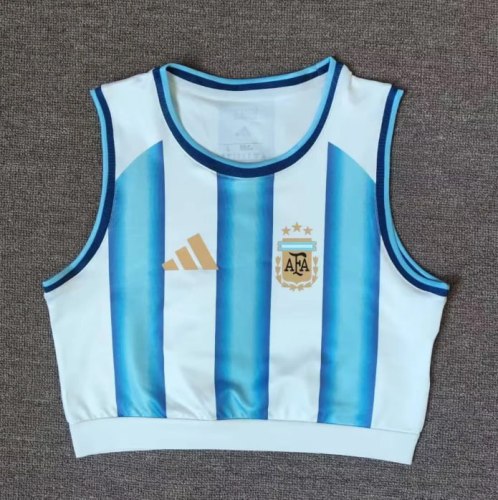 Argentina 2026 World Cup Home Women Vest Jersey